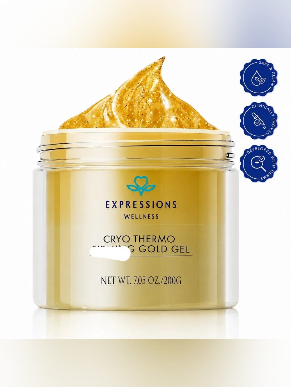Expressions Cryo Thermo Slimming GoldGel (200g/7.05 oz)